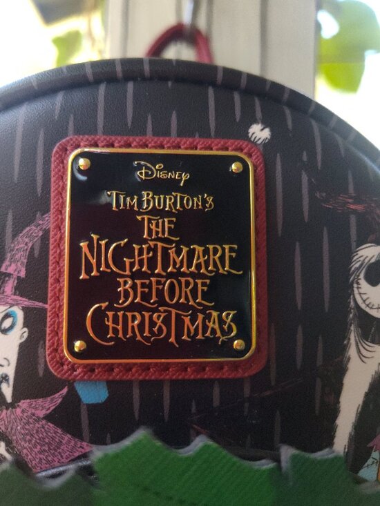Loungefly Disney Nightmare Before Christmas Wreath Backpack